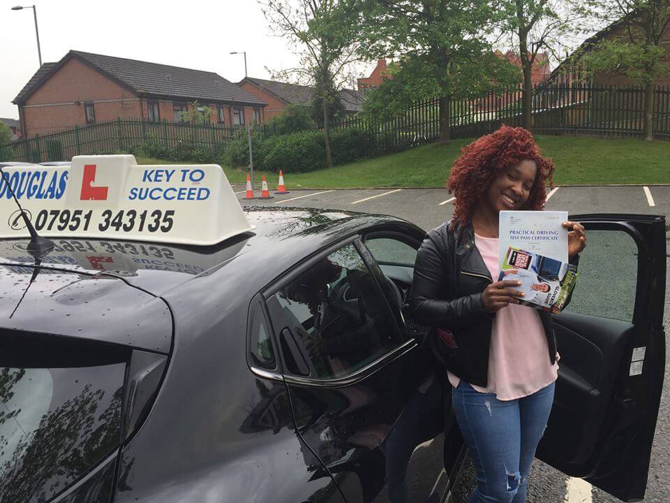 Douglas driving school pupil