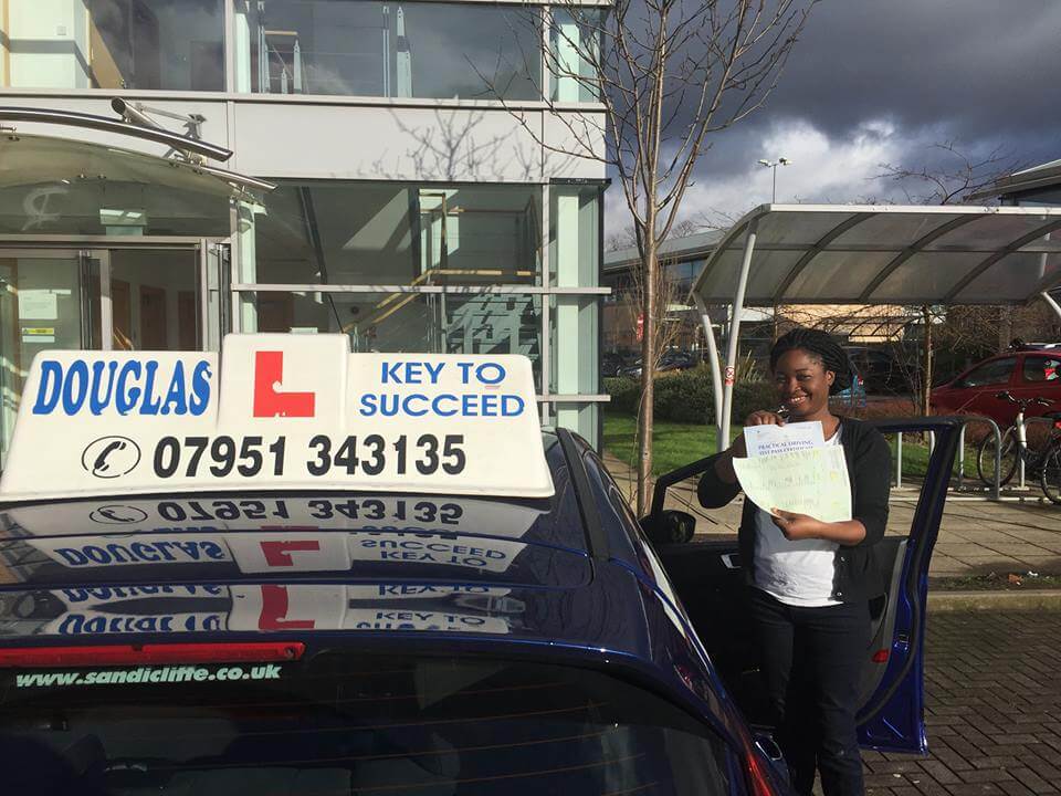 Douglas driving school pupil