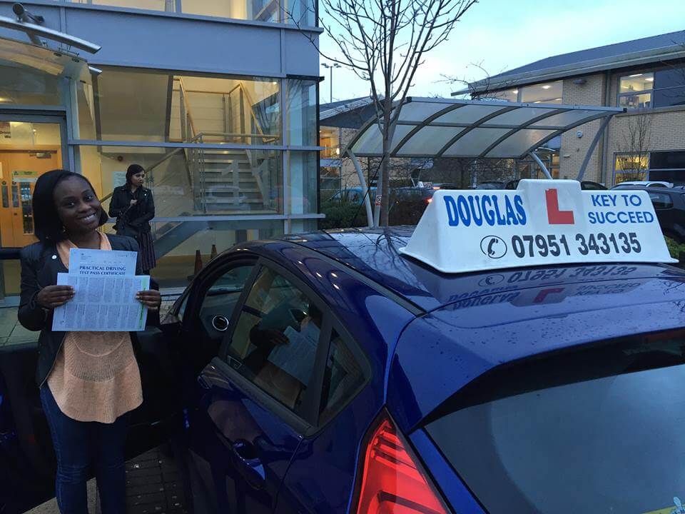 Douglas driving school pupil