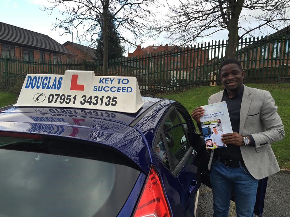 Douglas driving school pupil