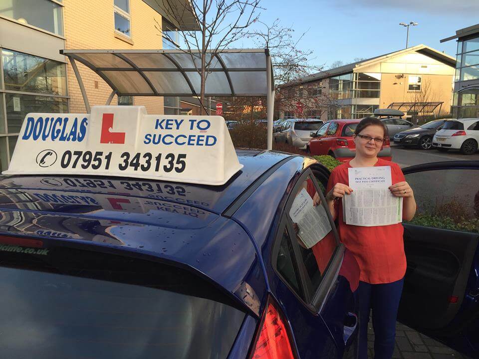 Douglas driving school pupil