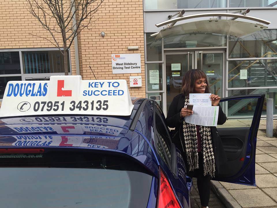 Douglas driving school pupil