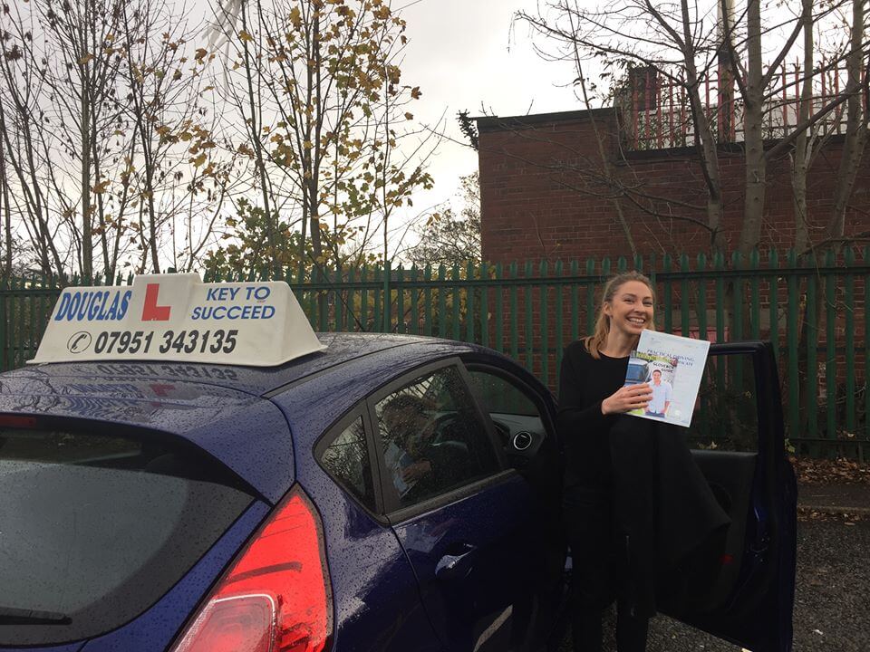 Douglas driving school pupil