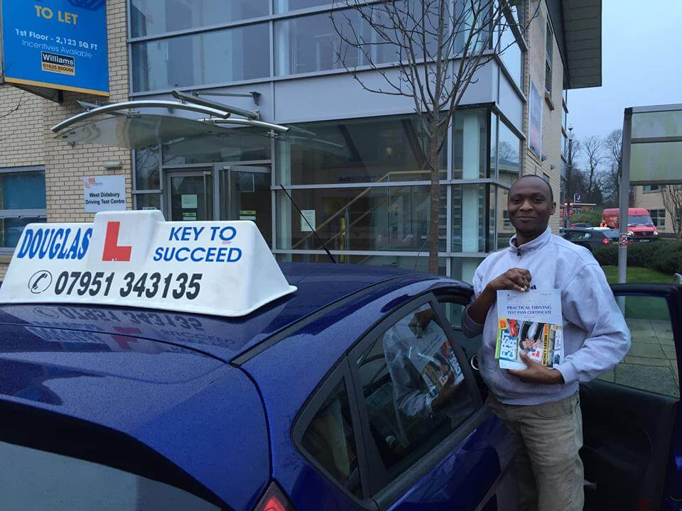 Douglas driving school pupil