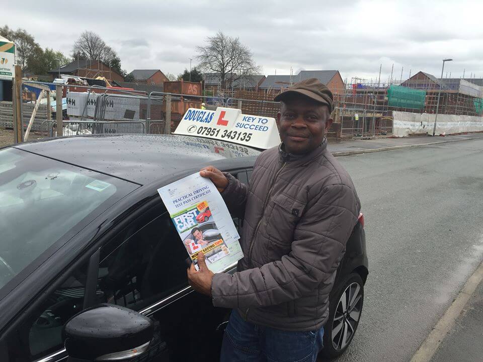 Douglas driving school pupil