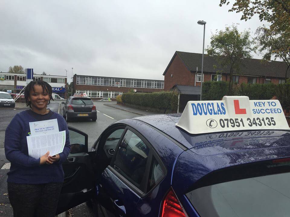 Douglas driving school pupil