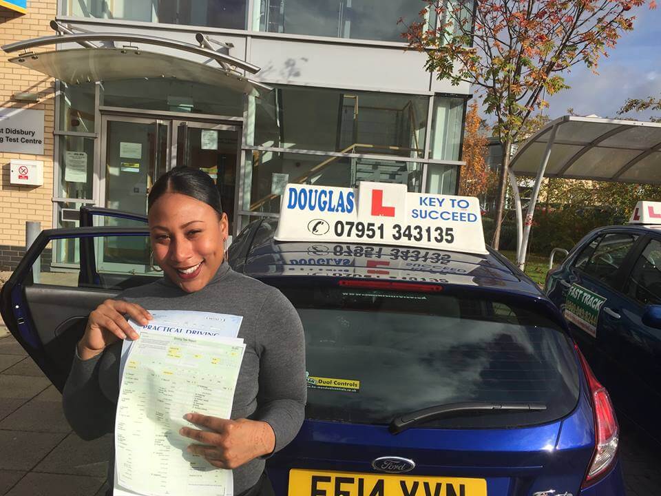 Douglas driving school pupil