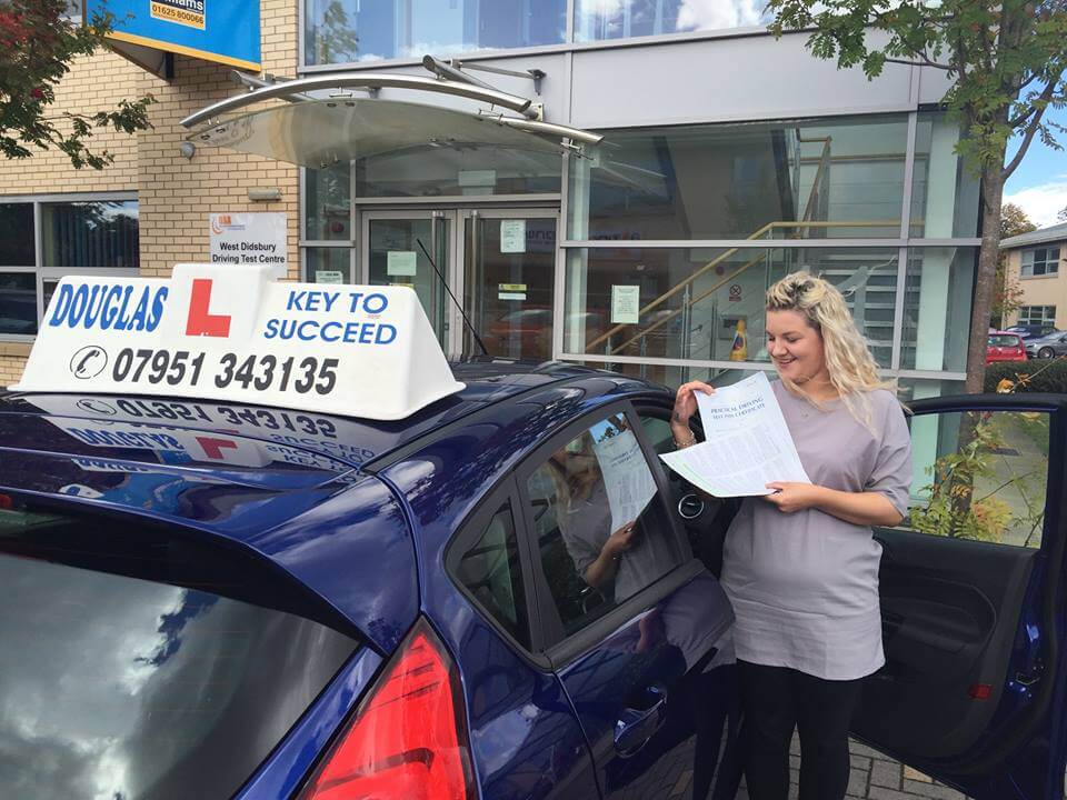 Douglas driving school pupil