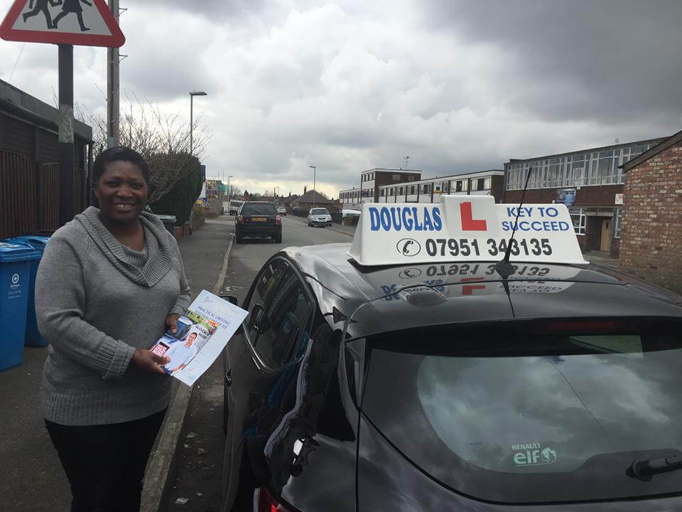 Douglas driving school pupil