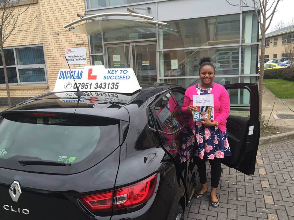 Douglas driving school pupil