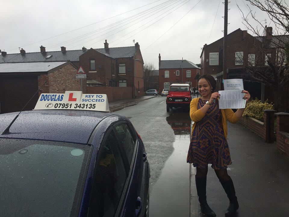 Douglas driving school pupil