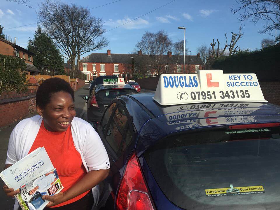 Douglas driving school pupil