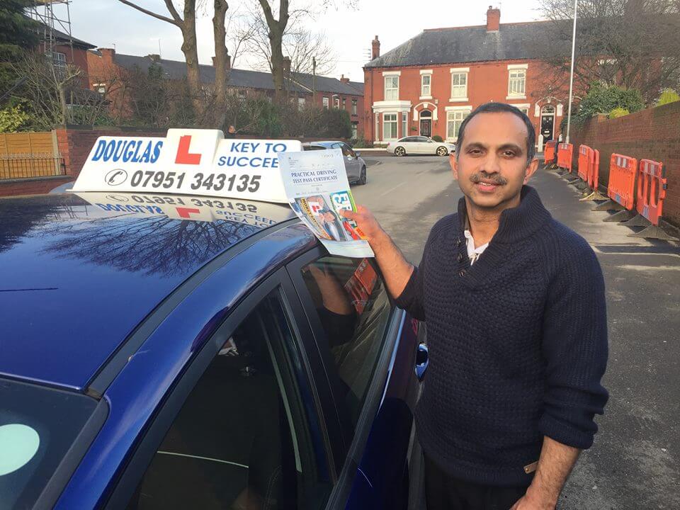 Douglas driving school pupil