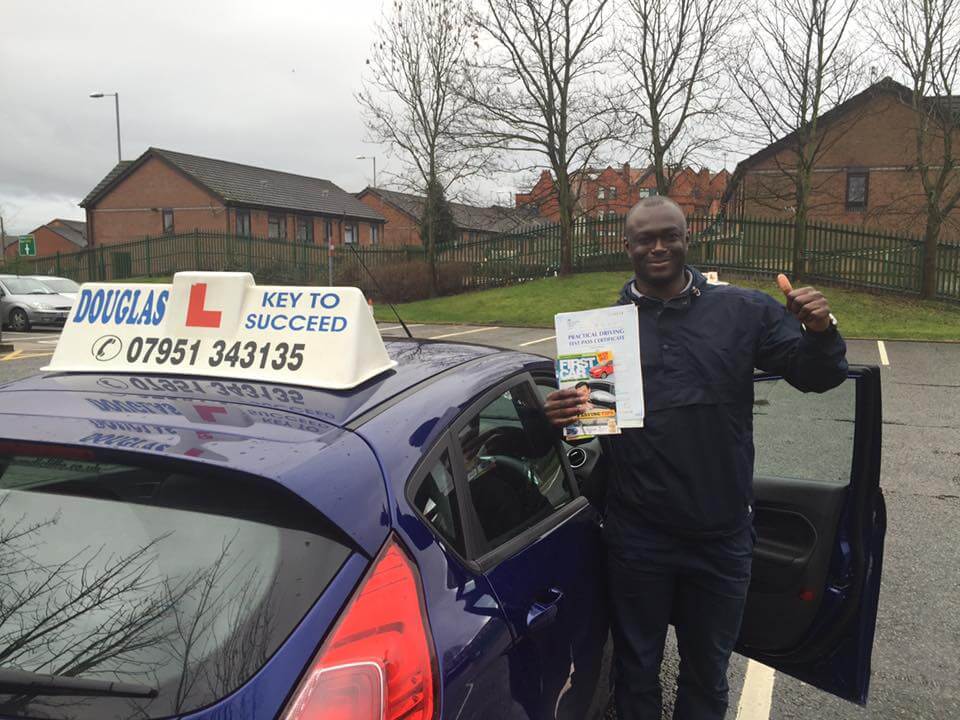 Douglas driving school pupil